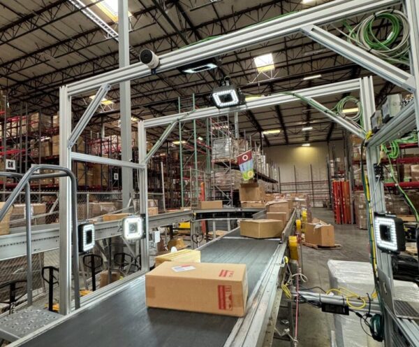 barcode scan tunnel, 5 sided barcode vision scanning